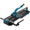 Tile Cutter 24in Cutting Tool w/ Laser Guide Single Rail Double Brackets