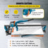 Tile Cutter 24in Cutting Tool w/ Laser Guide Single Rail Double Brackets