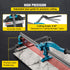 Tile Cutter 24in Cutting Tool w/ Laser Guide Single Rail Double Brackets