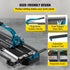 Tile Cutter 24in Cutting Tool w/ Laser Guide Single Rail Double Brackets