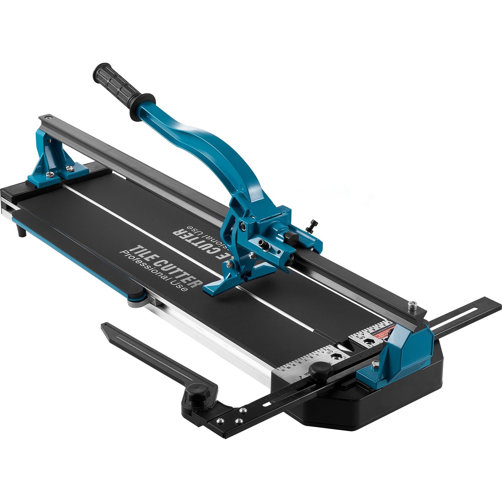 Tile Cutter 24in Cutting Tool w/ Laser Guide Single Rail Double Brackets