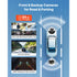 Car Stereo Radio CarPlay Touchscreen 254mm Apple Android Front/Rear Camera