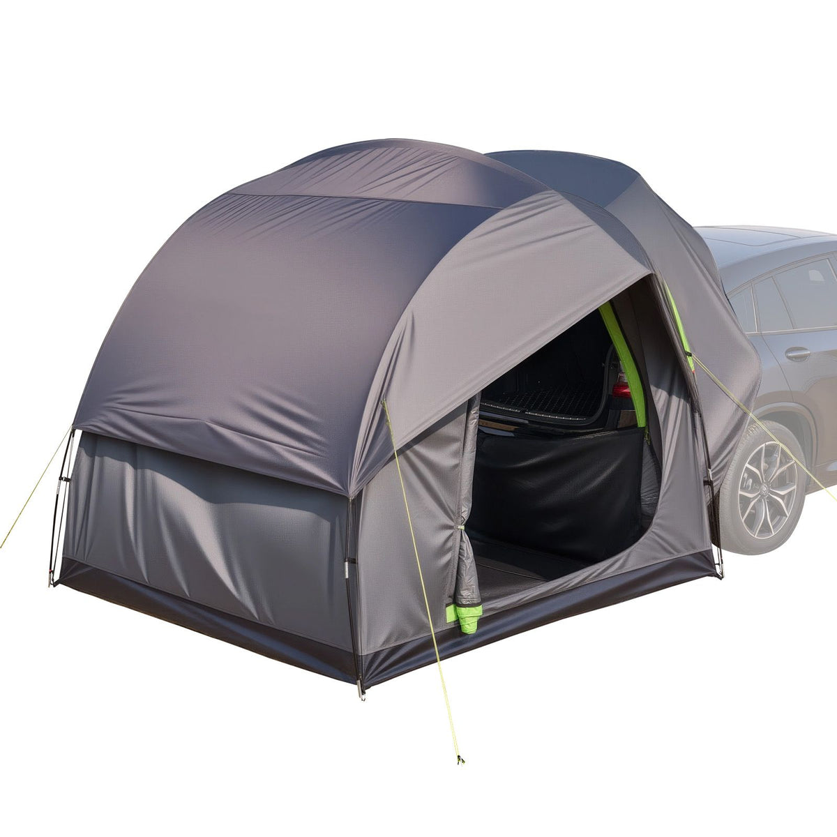 SUV Camping Tent 8x8ft Waterproof Car Rear Tent PU2000mm Family Shelter