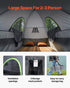 Truck Tent 5.0-5.2ft Waterproof PU2000 Truck Bed Camping Tent 2-3 Person