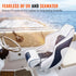 Flip Up Captain Boat Seat with Bolster Waterproof Cushion Fishing Chair