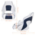 Flip Up Captain Boat Seat with Bolster Waterproof Cushion Fishing Chair