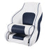 Flip Up Captain Boat Seat with Bolster Waterproof Cushion Fishing Chair