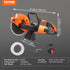 Electric Concrete Saw, 9 in, 2000 W 15 A Motor Circular Saw Cutter with 3.5 in Cutting Depth, Wet/Dry Disk Saw Cutter Includes Water Line, Pump and Blade, for Stone, Brick