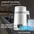 4L Water Distiller 1L/H Distilled Water Maker Timing & Temp Display White