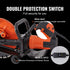 Electric Concrete Saw, 14 in, 2000 W Motor Circular Saw Cutter with Max. 5 in Adjustable Cutting Depth, Wet Disk Saw Cutter Includes Water Line, Pump and Blade, for Stone, Brick