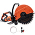 Electric Concrete Saw, 16 in, 2800 W 15 A Motor Circular Saw Cutter with Max. 6 in Adjustable Cutting Depth, Wet Disk Saw Cutter Includes Water Line, Pump and Blade, for Stone, Brick
