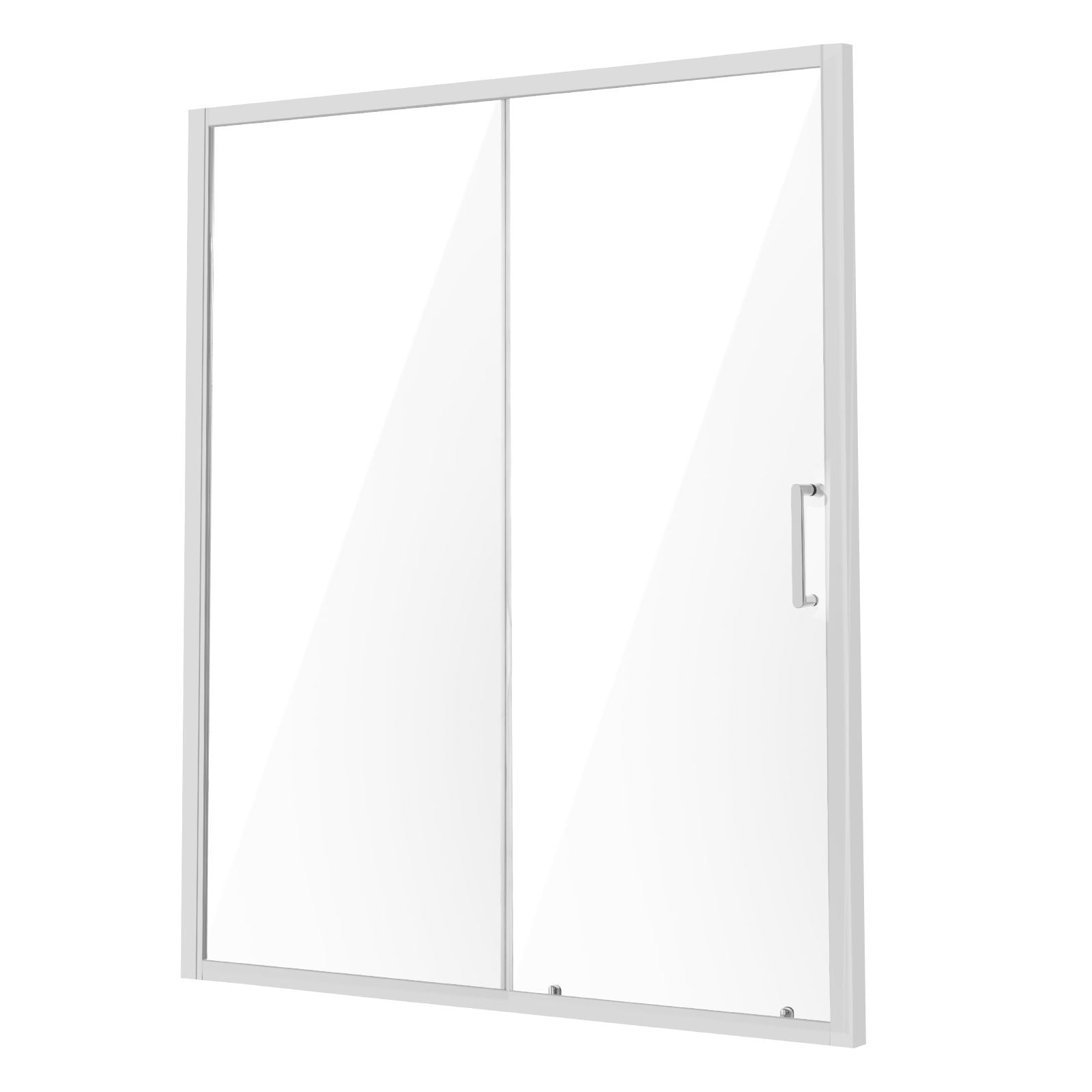 Semi-frameless Shower Door 57.7-59