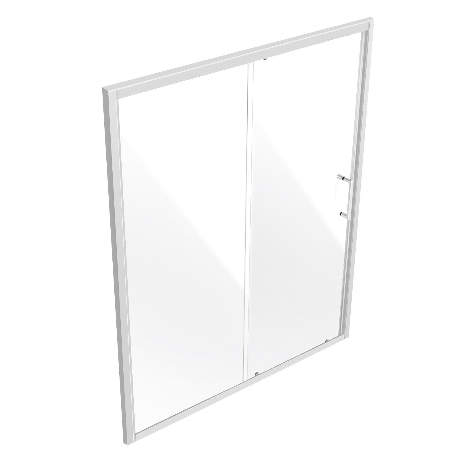Semi-frameless Shower Door 57.7-59