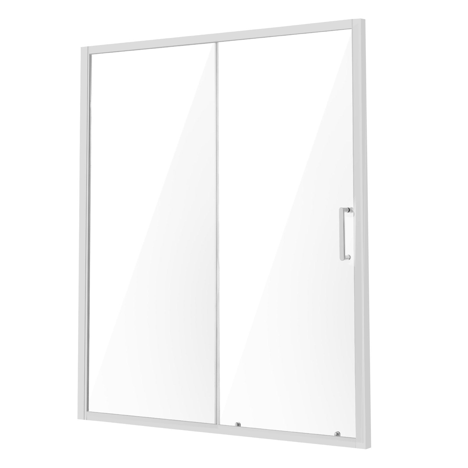 Semi-frameless Shower Door 57.7-59