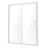 Semi-frameless Shower Door 57.7-59" x 70" SGCC Tempered Glass 1/4" Chrome