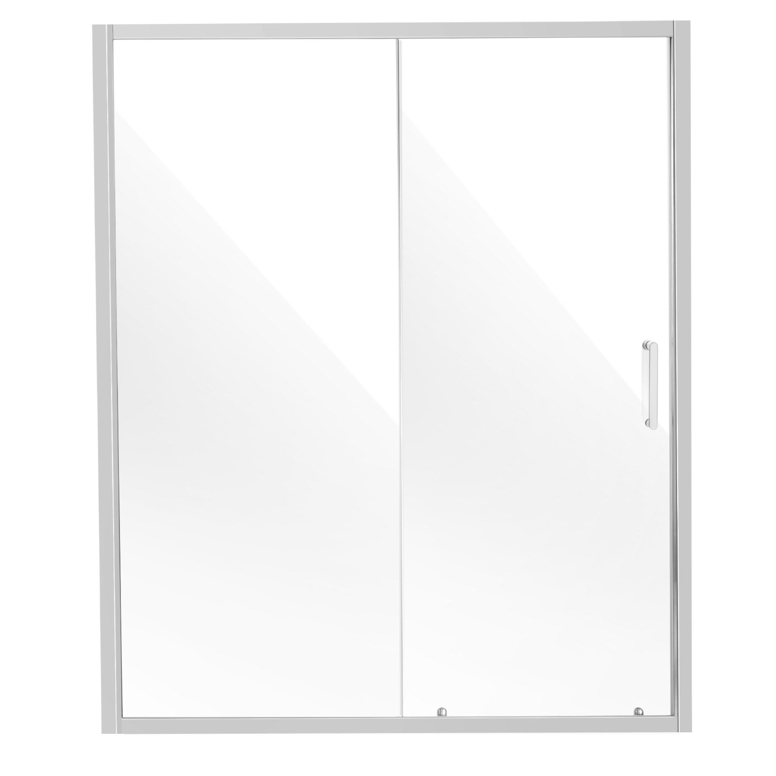 Semi-frameless Shower Door 57.7-59