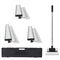 Drywall Skimming Blade Set 10 16 24 Inch with Extension Handle