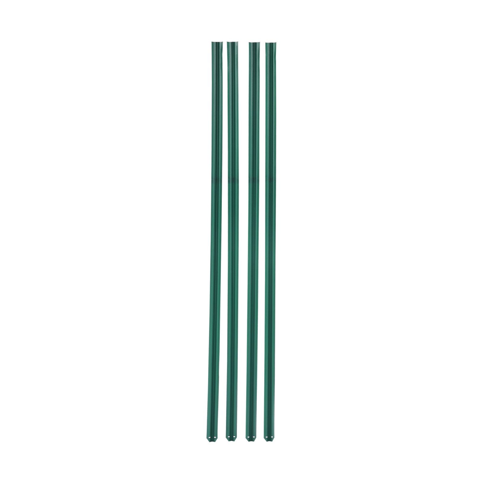 Chain Link Fence Privacy Slats 4FT HDPE Bottom Locking Green 10FT Coverage