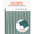 Chain Link Fence Privacy Slats 4FT HDPE Bottom Locking Green 10FT Coverage