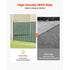 Chain Link Fence Privacy Slats 4FT HDPE Bottom Locking Green 10FT Coverage