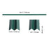 Chain Link Fence Privacy Slats 4FT HDPE Bottom Locking Green 10FT Coverage