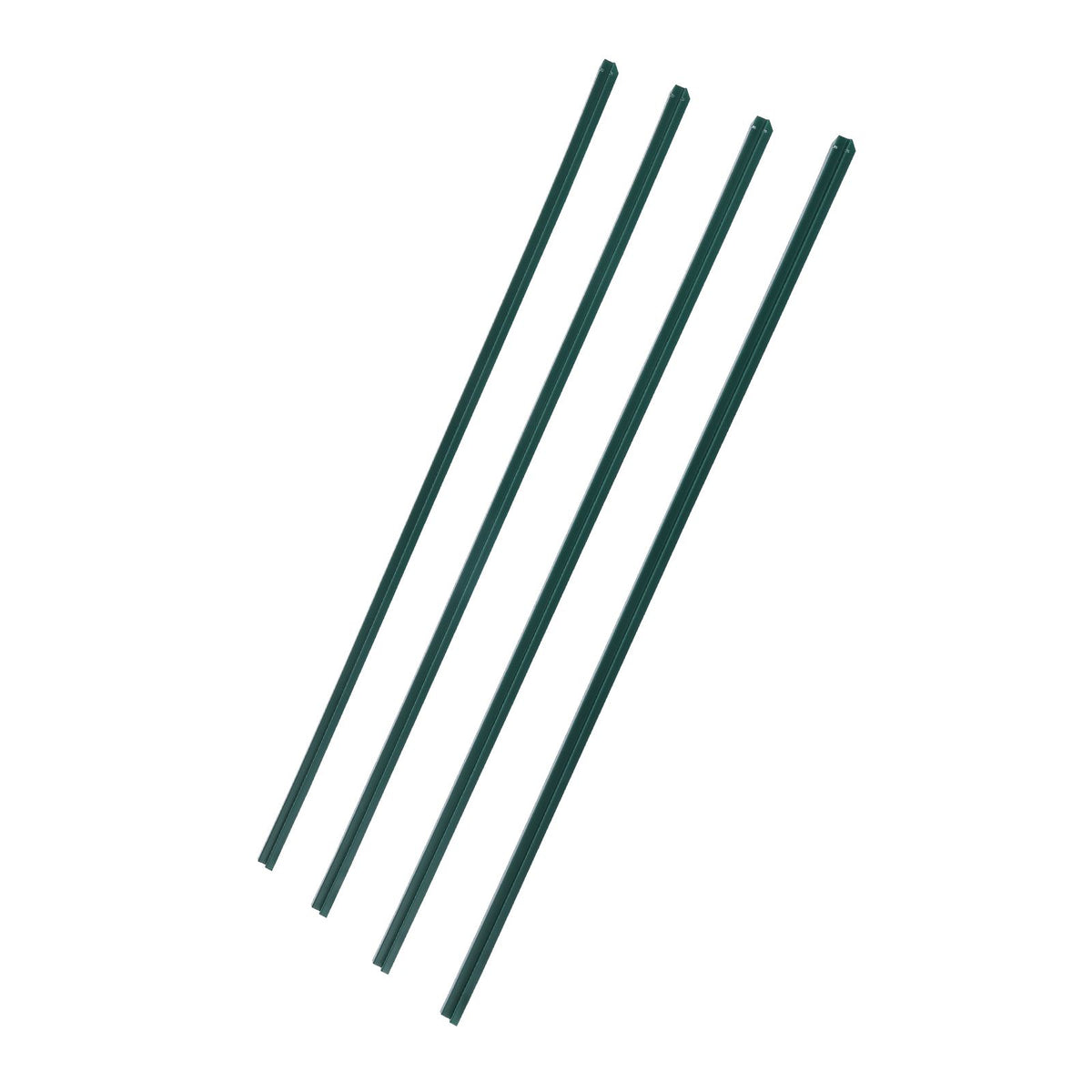 Chain Link Fence Privacy Slats 4FT HDPE Bottom Locking Green 10FT Coverage