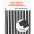 6ft Chain Link Fence Privacy Slats HDPE Bottom Locking Black 82 Pack