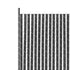 6ft Chain Link Fence Privacy Slats HDPE Bottom Locking Black 82 Pack