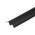 Bottom Locking Privacy Slats, Single-Wall Vertical Bottom-Locking Slats for Chain-Link Fence, High-Density HDPE Chain Link Slats Ideally Fit 1.8 m High Fence for Garden Farm Sports Field(Black)