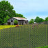 Bottom Locking Privacy Slats, Single-Wall Vertical Bottom-Locking Slats for Chain-Link Fence, High-Density HDPE Chain Link Slats Ideally Fit 1.8 m High Fence for Garden Farm Sports Field(Black)