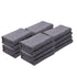 Moving Blankets, 1829 x 1372 mm, 12 kg/dz Weight, 12 Pack, Professional Recycled Cotton Packing Blanket, Large Heavy Duty Shipping Mover Pads Perfect for Protecting Furniture, Floors, Appliances