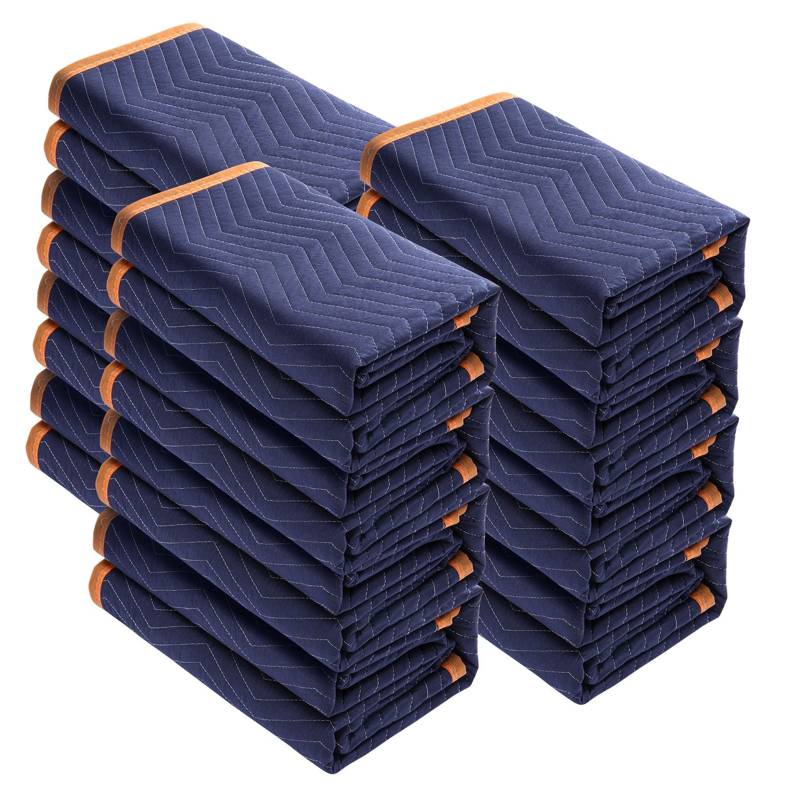 12 Pack Heavy Duty Moving Blankets Furniture Packing Pads 2032x1829mm