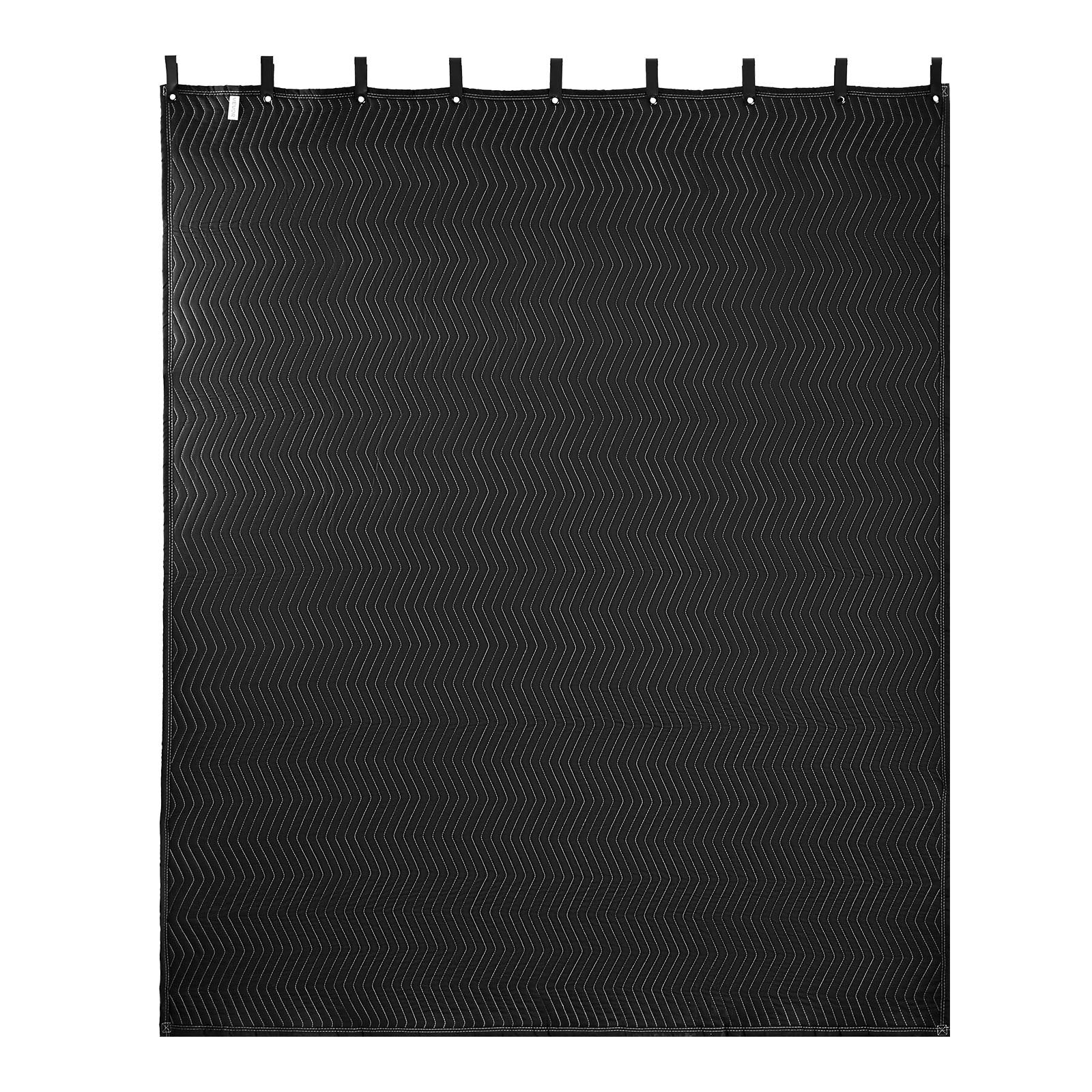 2 Pack Sound Dampening Blankets, 2438 x 2032 mm, Extra Large Soundproof Blanket with Grommets, Studio Grommeted Blanket with Cotton Filling, for Window, Door, Light Blocker, Music Recording