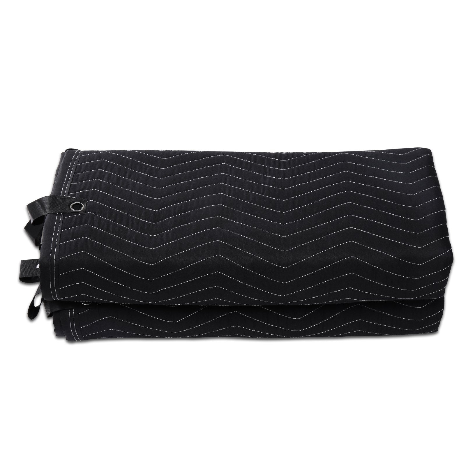 Sound Dampening Blanket, 2438 x 2032 mm Extra Large Studio Grommeted Soundproof Blanket with Grommets, Light Blocker for Door Acoustic Noise Blocking Blanket Studio Sound Absorption Sheet, Black