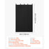 Sound Dampening Blankets, Soundproof Curtains with 2032 x 1219 mm, Soundproof Blanket with Grommets, Studio Grommeted Blanket, for Window, Door, Light Blocker, Music Recording, Black