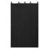 Sound Dampening Blankets, Soundproof Curtains with 2032 x 1219 mm, Soundproof Blanket with Grommets, Studio Grommeted Blanket, for Window, Door, Light Blocker, Music Recording, Black