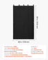 Sound Dampening Blankets, Soundproof Curtains with 2032 x 1219 mm, Soundproof Blanket with Grommets, Studio Grommeted Blanket, for Window, Door, Light Blocker, Music Recording, Black