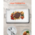 36x22 in Flat Top Griddle Stainless Steel Universal BBQ Grill Pan Cookware