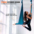 Aerial Silk & Yoga Swing, 8 m Length, Aerial Yoga Hammock Kit with 100gsm Nylon Fabric, Full Rigging Hardware & Easy Set-up Guide, Antigravity Flying for All Levels Fitness Bodybuilding, Green