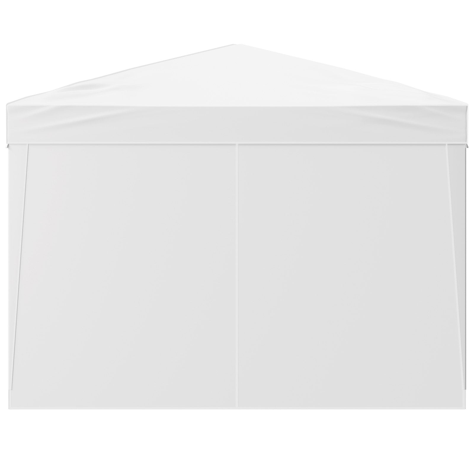 Pop Up Canopy, 2.95 x 2.95 m Instant Canopy Portable Gazebo with 3 Sidewalls & 2 Ventilated Windows, Height Adjustable Pop-Up Outdoor Shelter Tent for Events, Patio, Backyard, Party, Parking