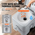 Portable Toilet for Camping, Porta Potty with Carry Bag, 5.3 Gal Waste Tank & 3.2 Gal Flush Tank, Push-Button Pressurized Flush Commode, Leak-proof and Odourless Travel Toilet for Camping Car