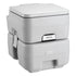 Portable Toilet for Camping, Porta Potty with Carry Bag, 5.3 Gal Waste Tank & 3.2 Gal Flush Tank, Push-Button Pressurized Flush Commode, Leak-proof and Odourless Travel Toilet for Camping Car