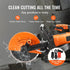 30.48cm Electric Concrete Saw Wet/Dry Saw Cutter with Water Pump and Blade