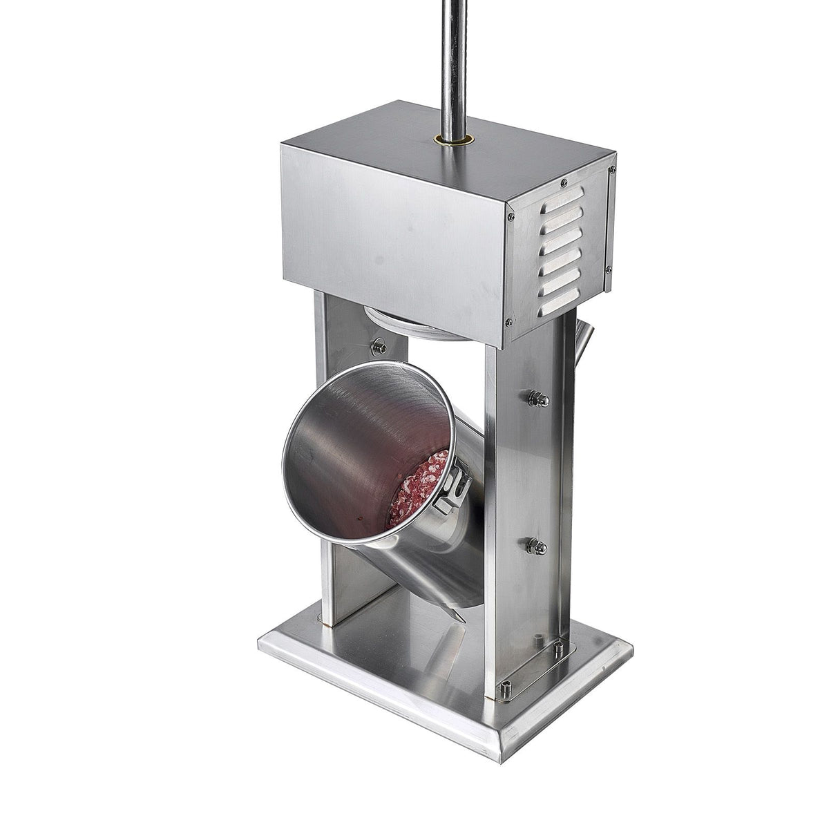 10L Electric Sausage Stuffer Stainless Steel Meat Filler 4 Tubes