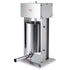 Electric Sausage Stuffer, 12 L / 25 LBS Vertical Meat Stuffer, 200W Motor, Stepless Speed Control and Foot Pedal, Made of Food-grade 304 Stainless Steel, 5 Stuffing Tubes for Home, Commercial