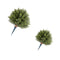 2pcs 16" Artificial Cypress Topiary Trees Faux Shrubs with Ground Spike
