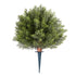 2pcs 16" Artificial Cypress Topiary Trees Faux Shrubs with Ground Spike