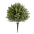 Artificial Topiary Cypress Trees with Ground Spike, 2 Set 406mm Faux Shrubs & Bushes Potted Plants, Fake Silk Tree Look Real for Decor Front Porch Outdoor Indoor Patio Garden Balcony Backyard