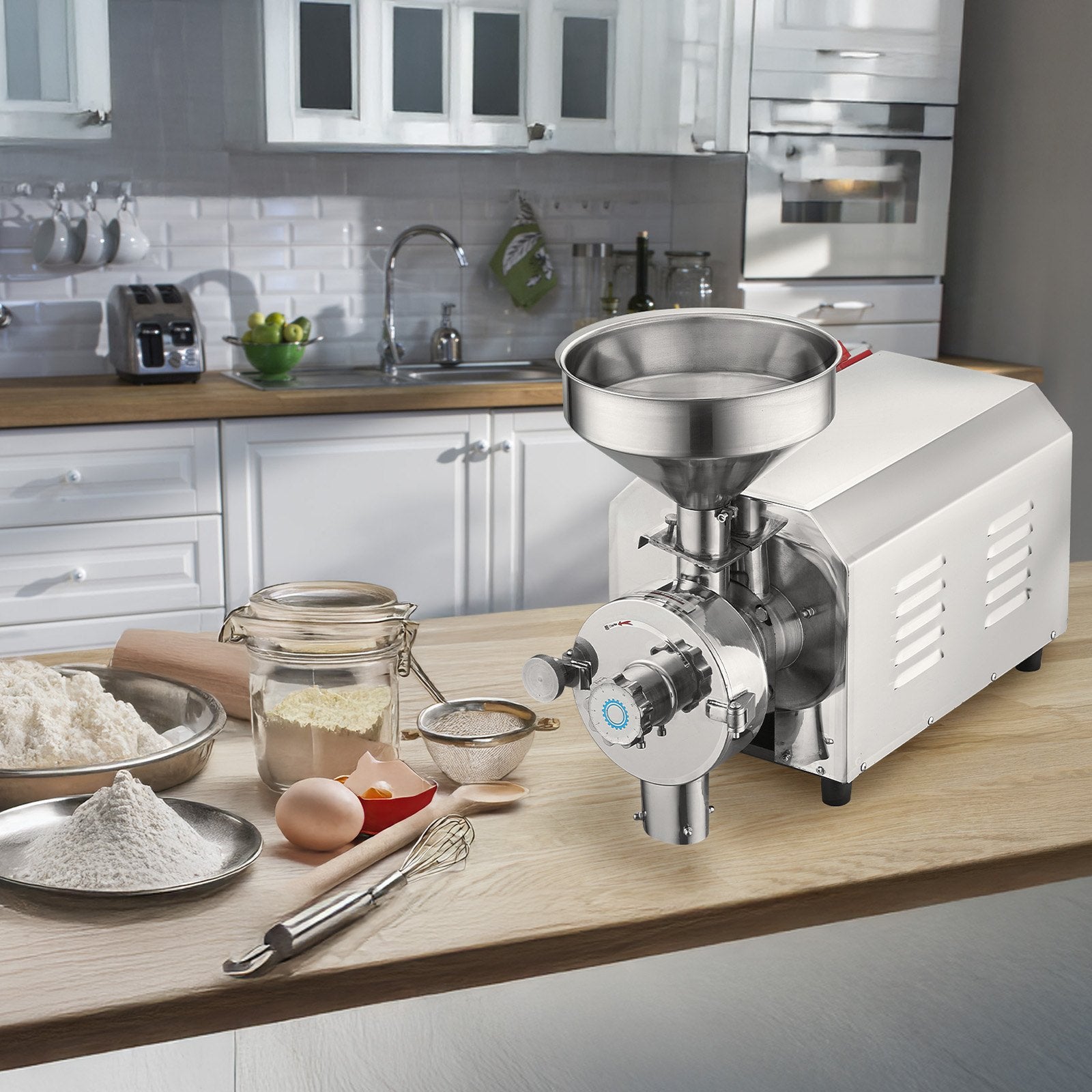 Grain Grind Mill Grain Grinding Machine 2200W Food Processing Machinery