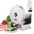 Electric Vegetable Slicer Machine Stainless Steel Adjustable Thickness Cutter 12mm